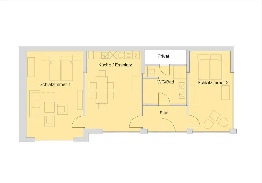 Apartament Lincoln-Loft Weimar Zewnętrze zdjęcie